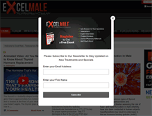 Tablet Screenshot of excelmale.com